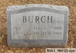 J Allen Burch