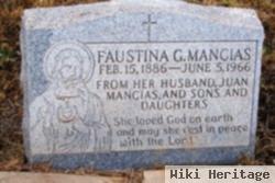 Faustina Garcia Mancias