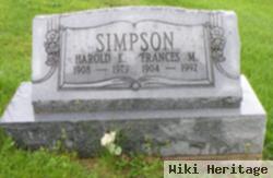 Harold K Simpson