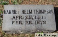 Harriet Helm Thompson