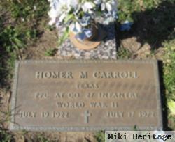 Homer M Carroll