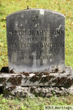 Gertrude Amy Bunn Davidson