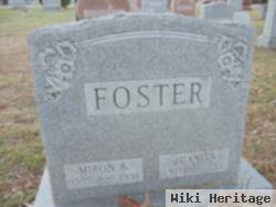 Myron K Foster