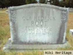 Ola Hedrick Root