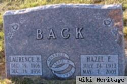 Hazel Edna White Back