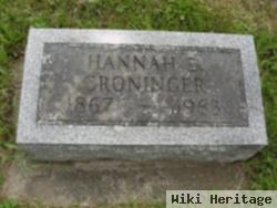 Hannah D Fry Croninger