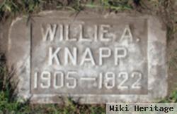 William A "willie" Knapp