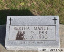 Bertha "bee" Manuel Credeur