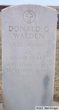 Donald G Walden