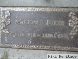 Marion E Burry