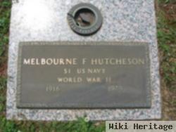 Melbourne F Hutcheson