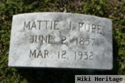 Mattie J Abernathy Pope