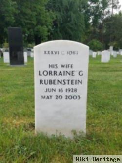 Mrs Lorraine G. Rubenstein