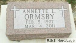 Annette L. "ann" Goeglein Ormsby