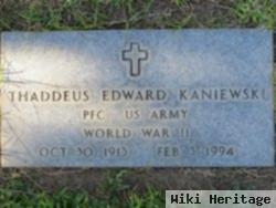 Thaddeus Edward Kaniewski