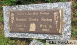 Ahmad Donta Foston