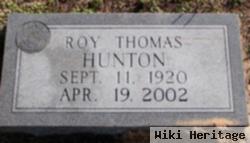 Roy Thomas Hunton