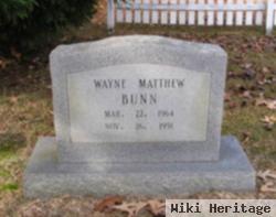 Wayne Matthew Bunn