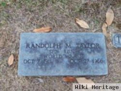 Randolph M. Taylor