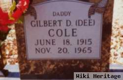 Gilbert D. "dee" Cole