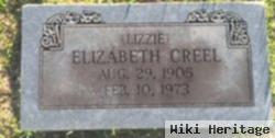 Elizabeth "lizzie" Creel