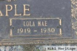 Lola Mae Robertson Maple
