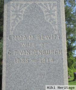 Emma M. Hewitt Vandenburgh