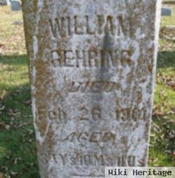 William Gehring