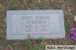 Henry Remson Stevenson