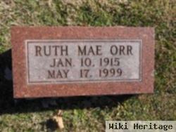 Ruth Mae Wood Orr