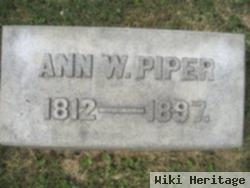 Ann W. Williams Piper