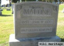 Lillian Kemp Malone