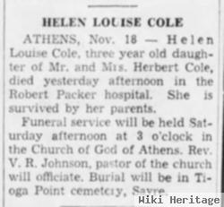 Helen Louise Cole