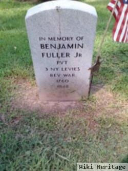 Pvt Benjamin Fuller, Jr