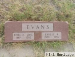 Ethel N Long Evans