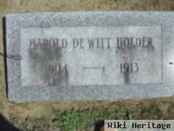 Harold De Witt Holder