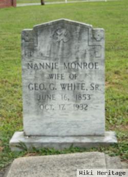 Nannie Monroe White