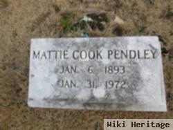 Mattie Cook Pendley