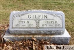 Etta W Gilpin