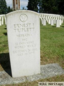 Ernest I Triplett