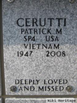 Patrick Michael Cerutti