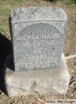 Querida Madre Valentina De Lujan