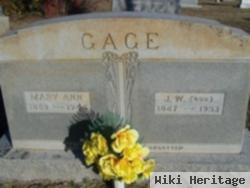 J. W. "bud" Gage