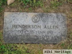 Henderson Allen