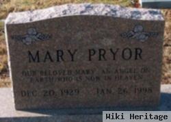 Mary M Jackson Pryor