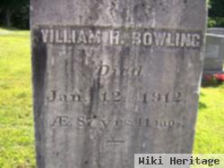 William H Bowling