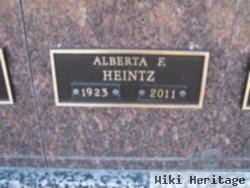 Alberta F. Heintz