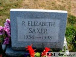 R Elizabeth Saxer