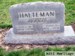 John H Halteman