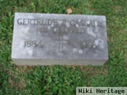 Gertrude Emma Theobald Cassady Santry